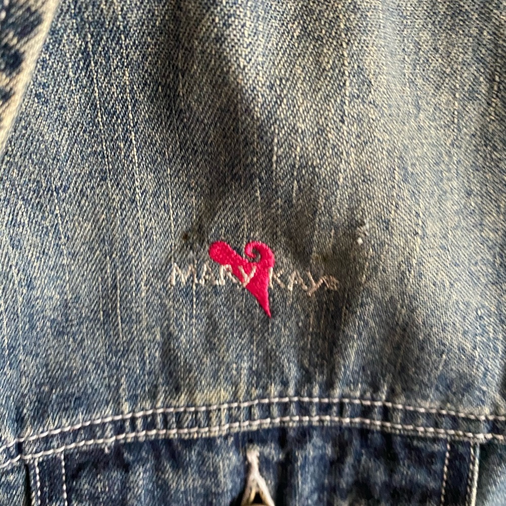 Vintage Mary Kay Official Denim Jacket